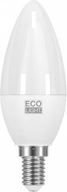 Lampada Oliva LED 6w E14 Luce Calda 470 Lumen